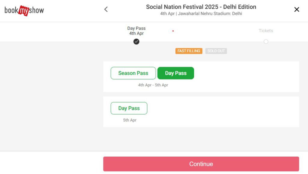 Social nation bms 1 - Social Nation Social Nation 2025, BookMyShow, Social Nation Festival, SN2025, SN, Creators, Influencers, Fans, Delhi, Festival, Influencers, 2025