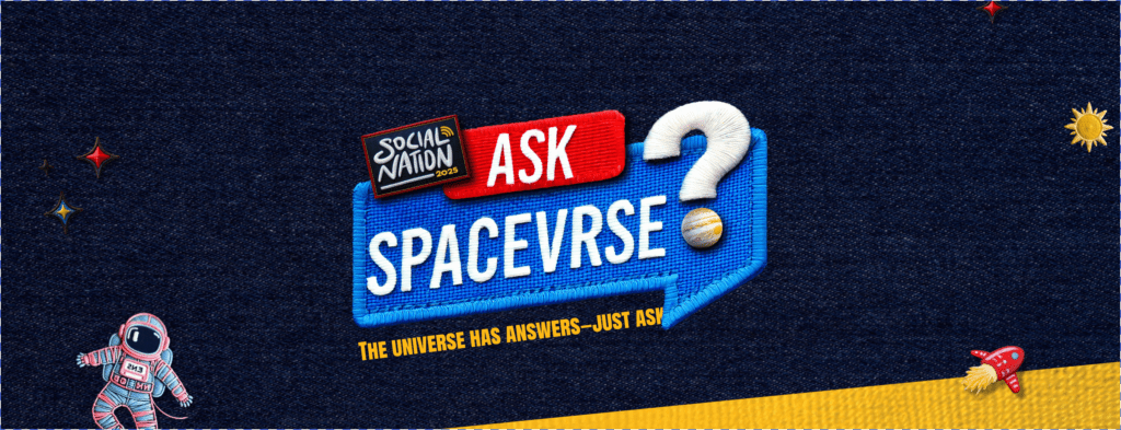 ask for space - Social Nation Social nation 2025 delhi festival content creators influencers performances spacevrse song for space ask for space spacevrse