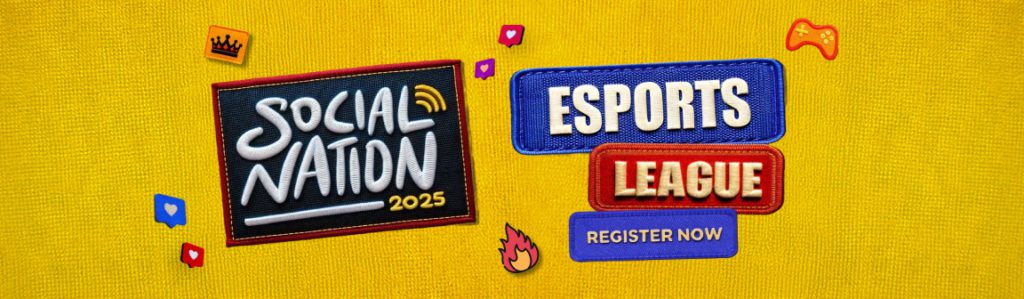 hero-banner - Social Nation Social nation 2025 delhi festival content creators influencers performances esports league gaming bgmi valorant