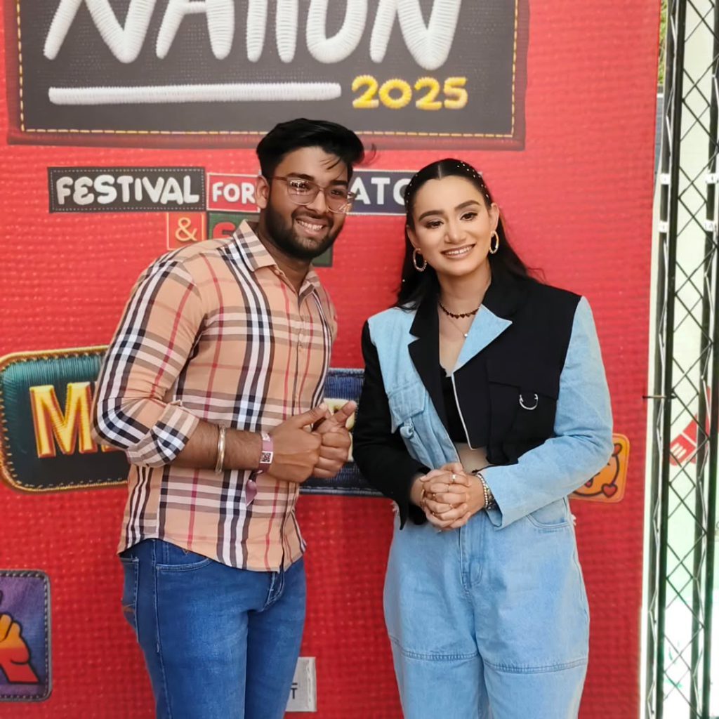From watching them on YouTube and insta to finally meet them !Thankyou @socialnationnow #instalike #instadaily #influencer #explore #explorepage #viral #viralpost (1) - Social Nation vivo V50e, Social Nation 2025, mentos, Aashi Sahni, Nainsi Singh, Khullar G, Dhiraj Sanap, Mihika Sharma, Rohit Raghvendra, Ella D'Verma, Jaspreet Kaur Dyora, Aditya Shetty, Ronit Ashra, Devansh and Maggi, Pranav Sharma, Rishabh Shukla, Muskan Chanchlani, Meet & Greet, fans, creator event, influencer interaction, social media stars, fan moments, live content, content creators, creator community, youth culture