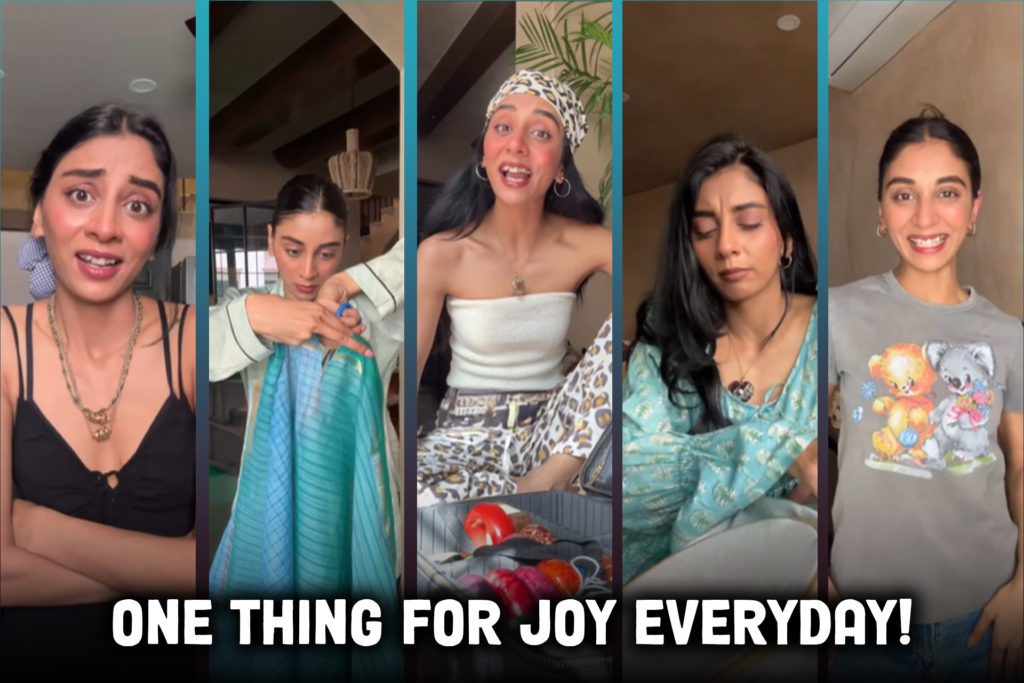 Dolly Singh, OTFJ, One Thing For Joy, Dolly Singh Series, Digital Creator India, Indian Influencers, Instagram Series, Mental Health, Joyful Living, Everyday Joy, Self Discovery, Women Creators, Try Something New, IGTV Series, Content Creator Journey, Healing Through Hobbies, Joyful Activities, Self Expression, Lifestyle Creator, Indian Actress, Digital Storytelling, Mindful Living, Imperfectly Perfect, Creative Exploration, Social Media Series, Social Nation
